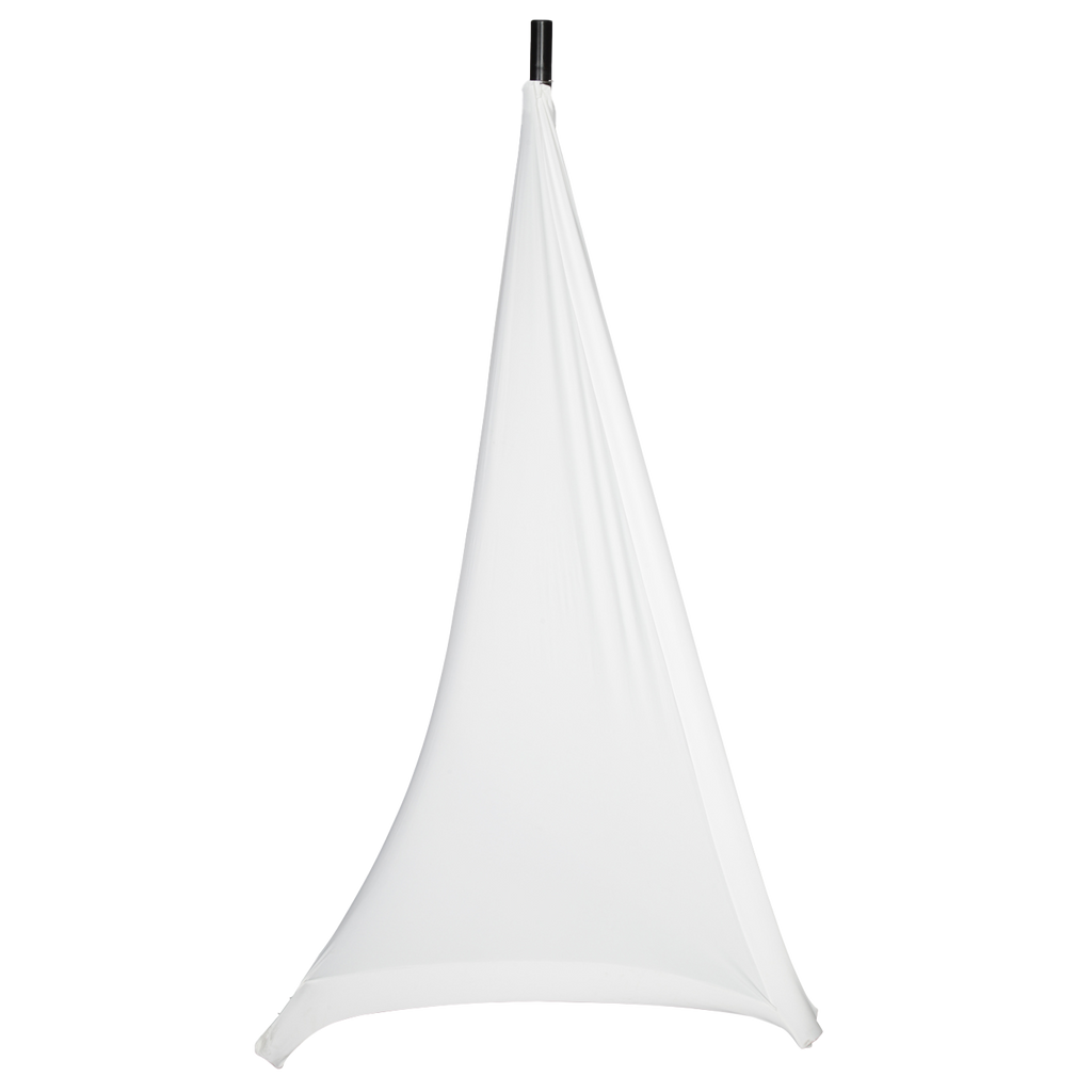 Stretchy Speaker Stand Cover-2 sides (white)