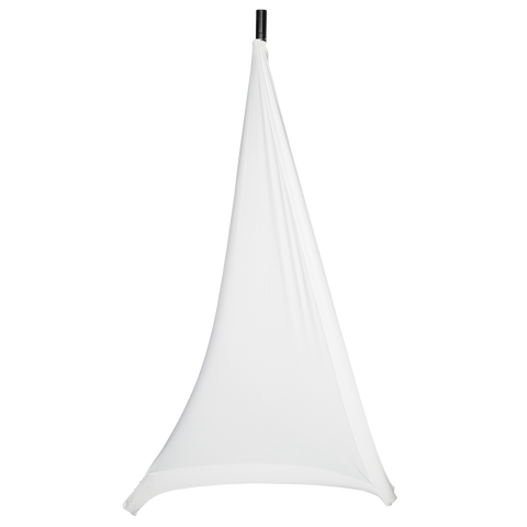 Stretchy Speaker Stand Cover-2 sides (white)