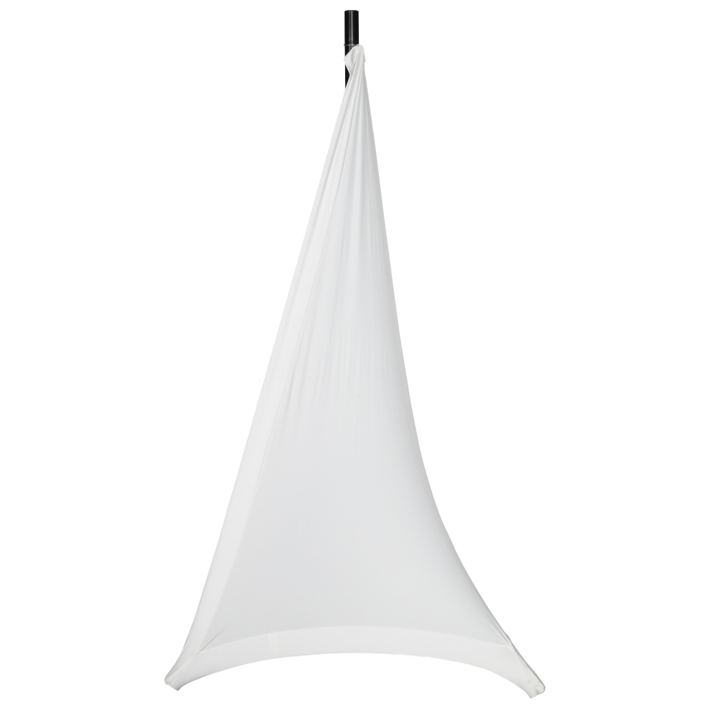 Stretchy Speaker Stand Cover-2 sides (white)