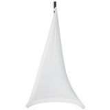 Stretchy Speaker Stand Cover-2 sides (white)