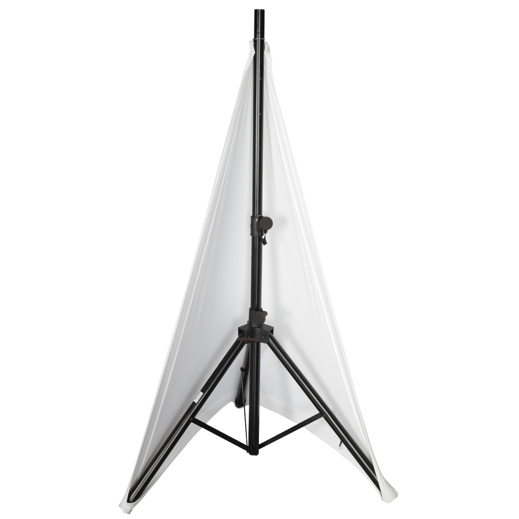 Stretchy Speaker Stand Cover-2 sides (white)