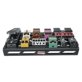 Black Aluminum Pedal Board; Large w/ Carry Bag