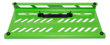 Green Aluminum Pedal Board; Large w/ Carry Bag