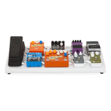 White Aluminum Pedal Board; Large w/ Carry Bag