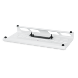 White Aluminum Pedal Board; Large w/ Carry Bag