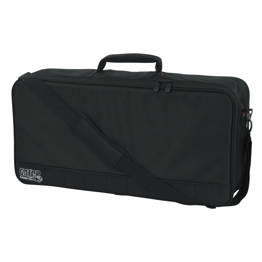 White Aluminum Pedal Board; Large w/ Carry Bag