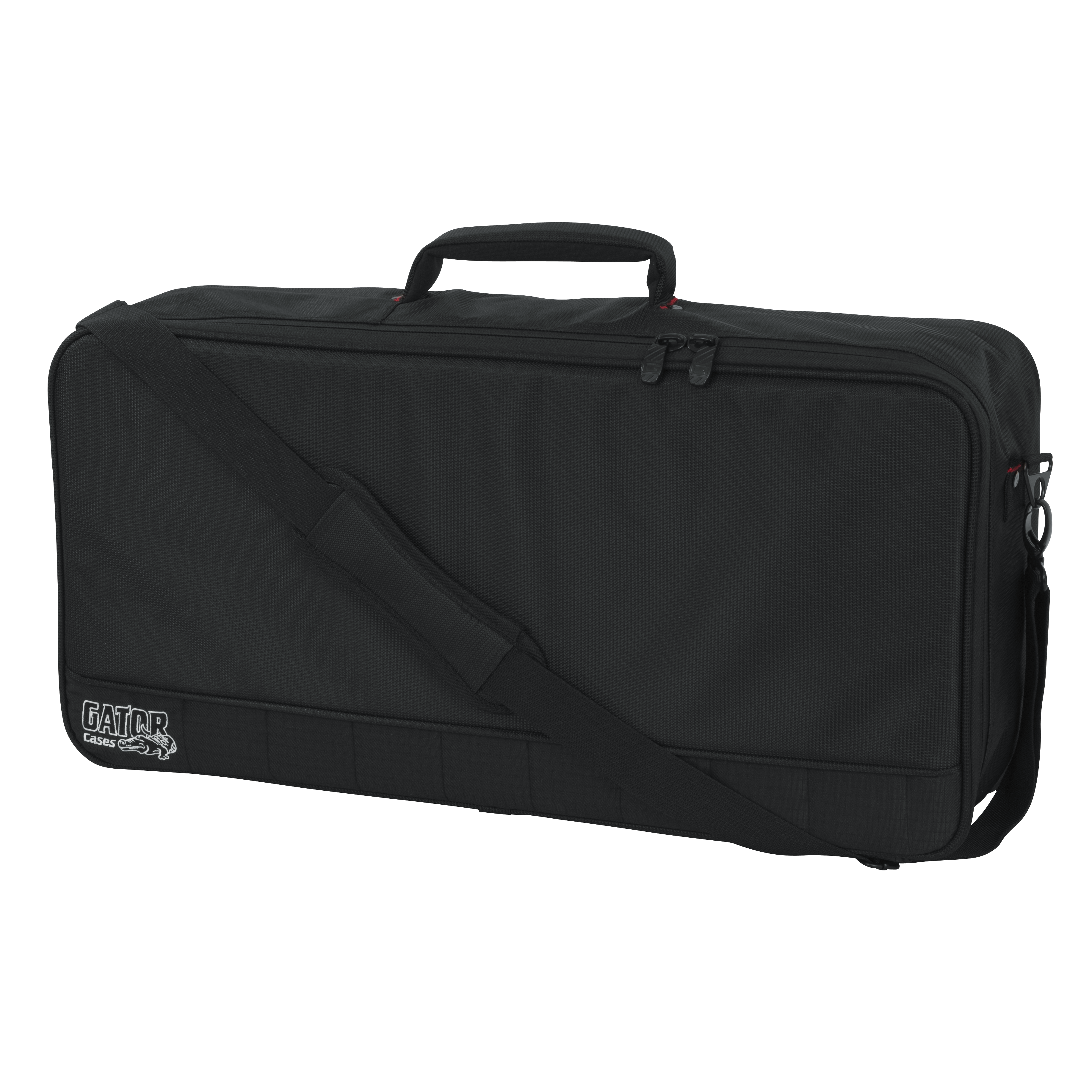 White Aluminum Pedal Board; Large w/ Carry Bag