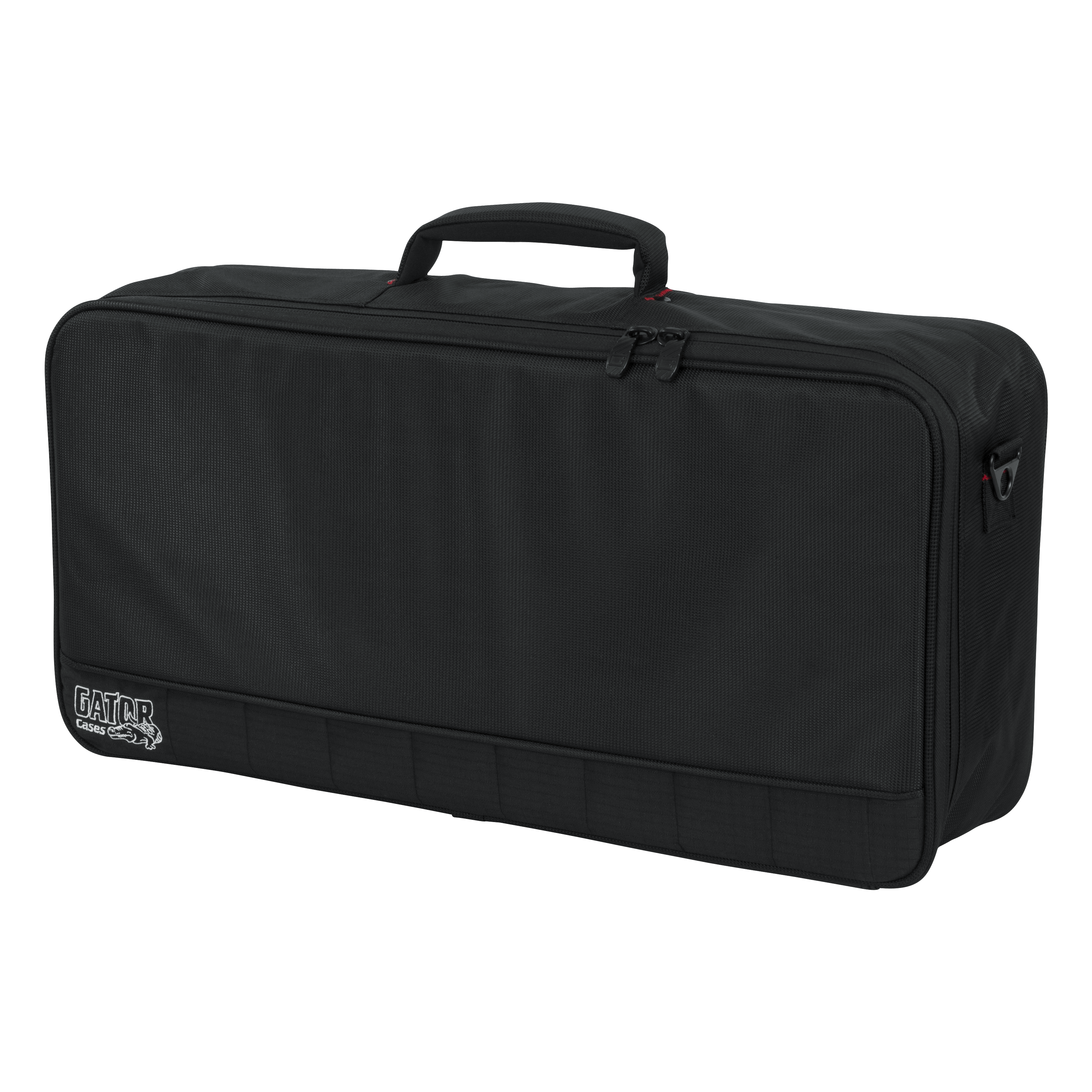 White Aluminum Pedal Board; Large w/ Carry Bag