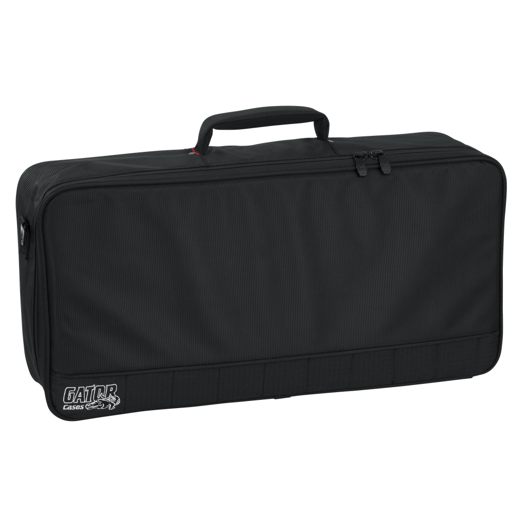 White Aluminum Pedal Board; Large w/ Carry Bag