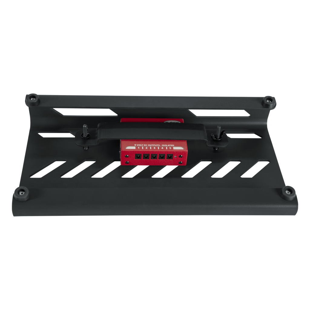 Black Aluminum Pedal Board; Small w/ Carry Bag