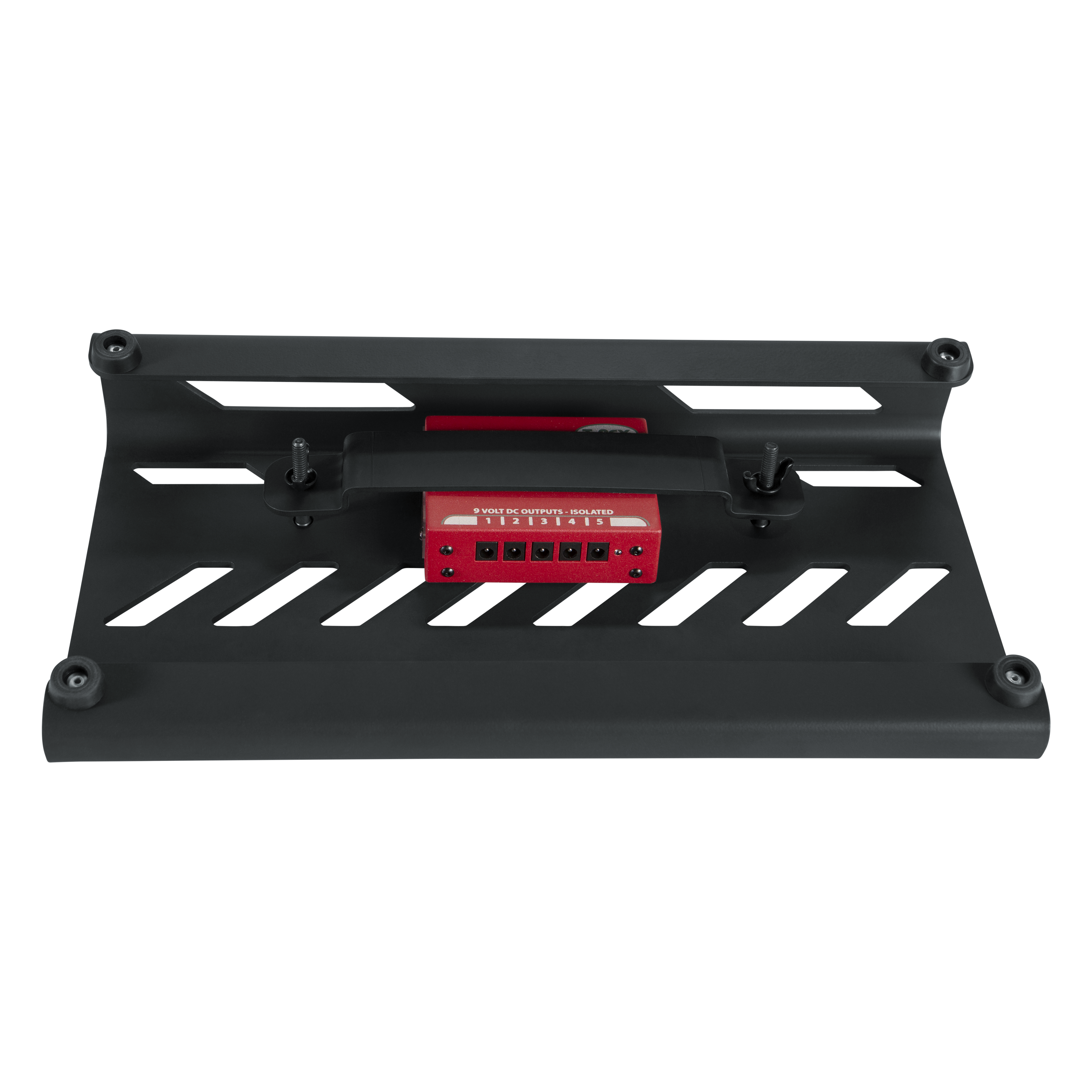 Black Aluminum Pedal Board; Small w/ Carry Bag