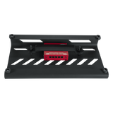 Black Aluminum Pedal Board; Small w/ Carry Bag