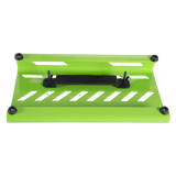 Green Aluminum Pedal Board; Small w/ Carry Bag