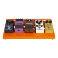 Orange Aluminum Pedal Board; Small w/ Carry Bag