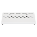 White Aluminum Pedal Board; Small w/ Carry Bag