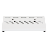 White Aluminum Pedal Board; Small w/ Carry Bag