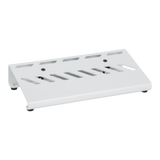 White Aluminum Pedal Board; Small w/ Carry Bag