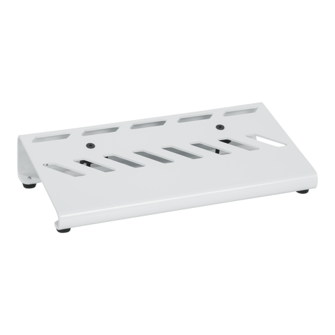 White Aluminum Pedal Board; Small w/ Carry Bag