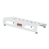 White Aluminum Pedal Board; Small w/ Carry Bag