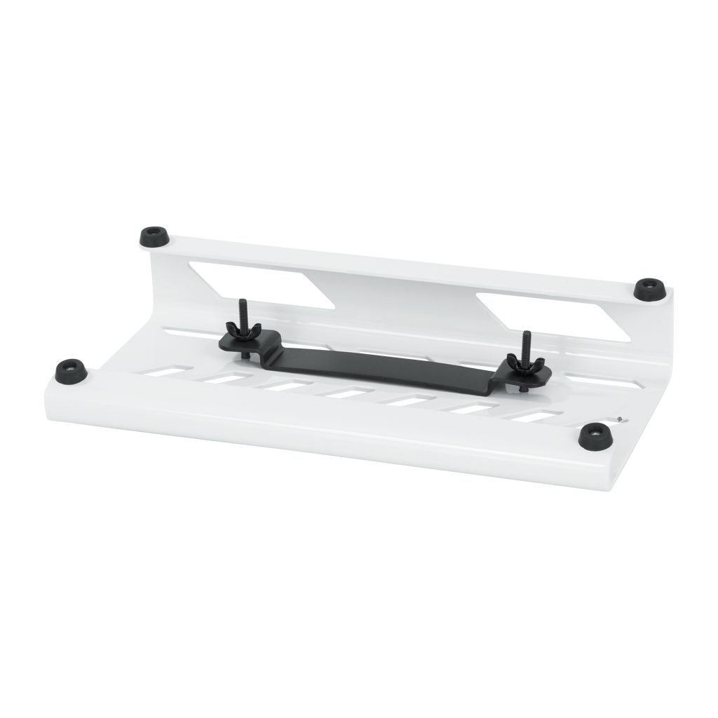 White Aluminum Pedal Board; Small w/ Carry Bag