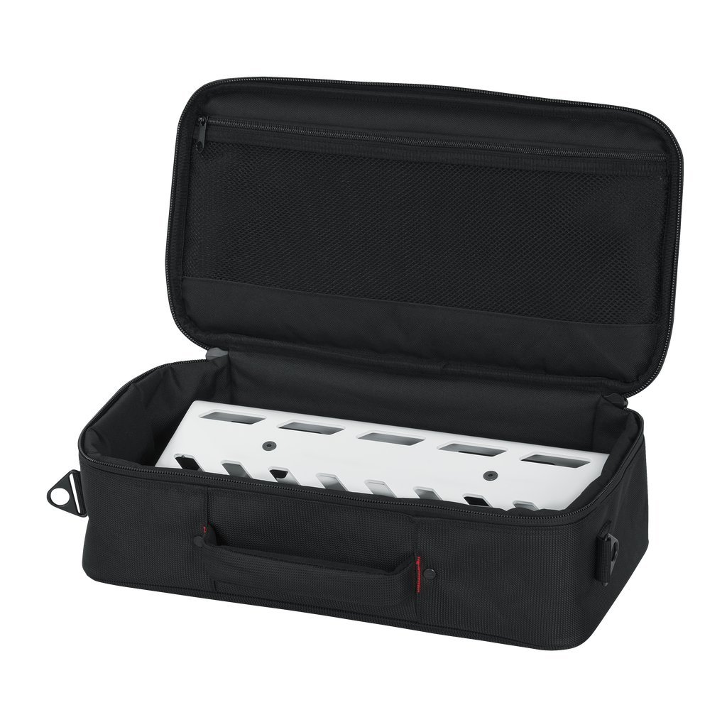 White Aluminum Pedal Board; Small w/ Carry Bag