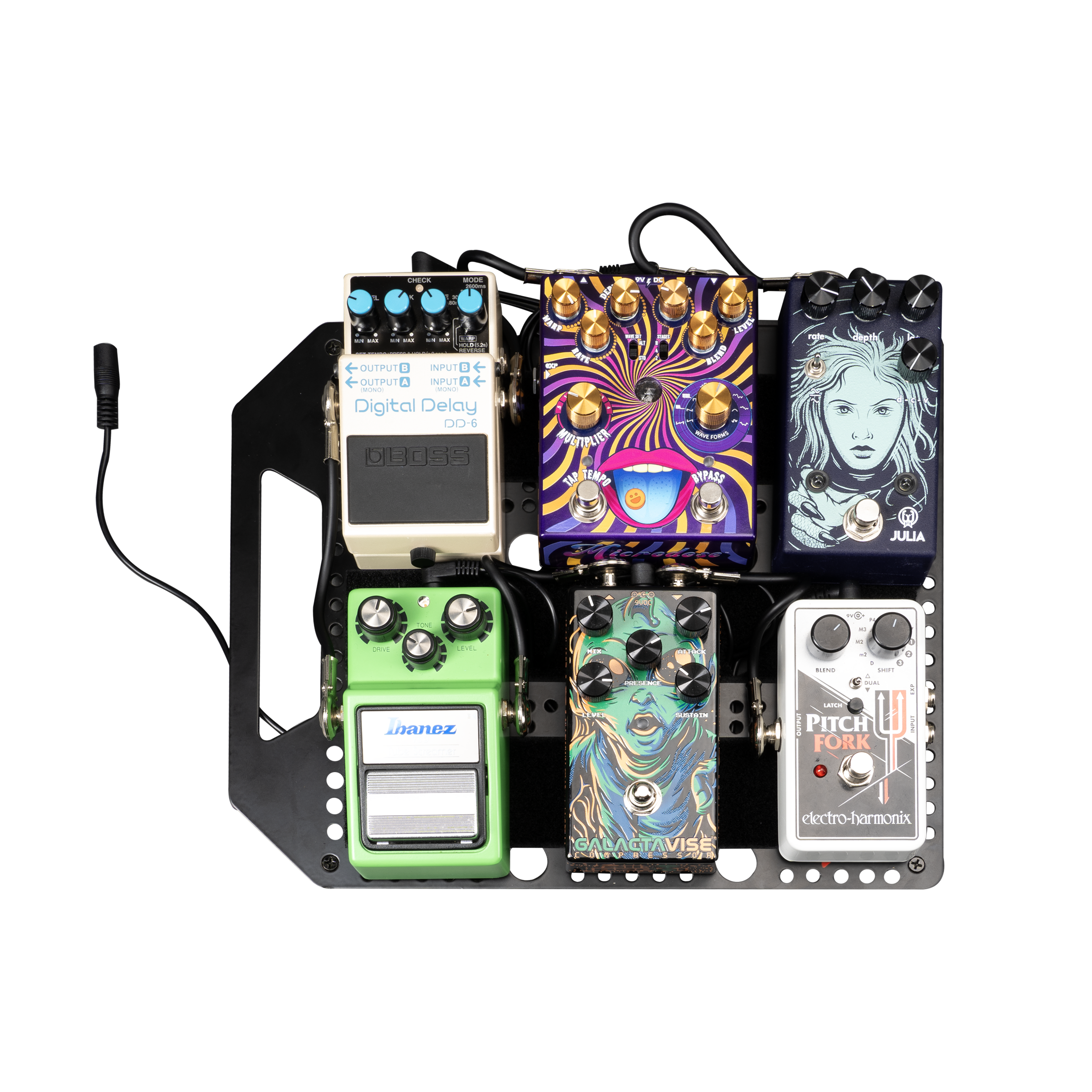 Metal pedalboard design to fit in most Gator Case