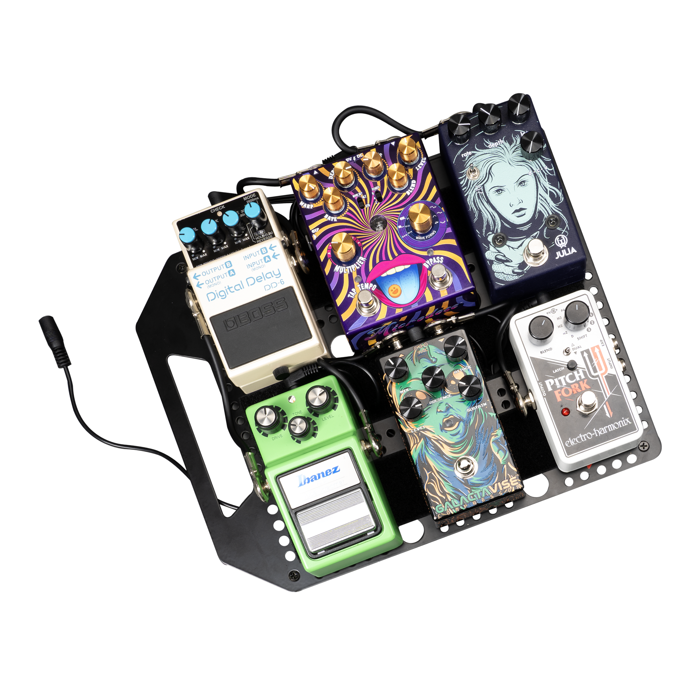 Metal pedalboard design to fit in most Gator Case