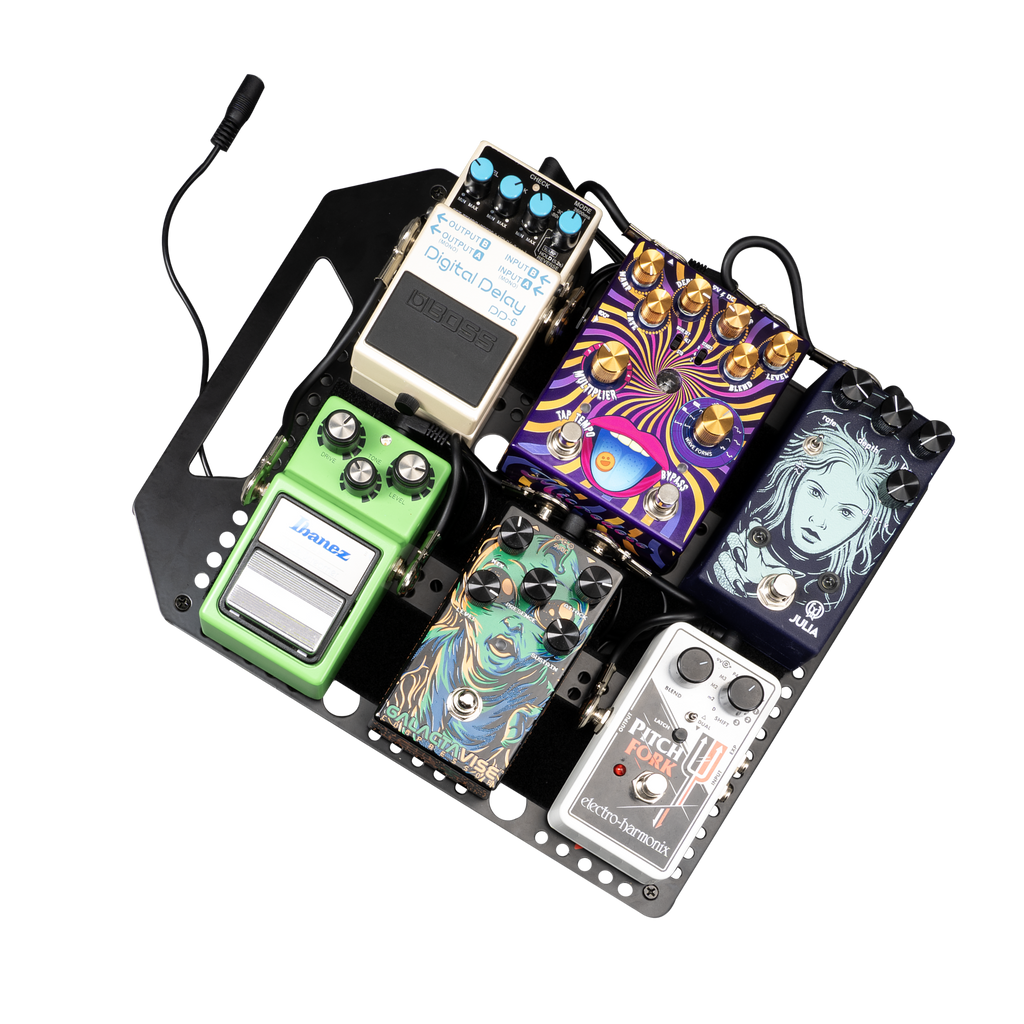 Metal pedalboard design to fit in most Gator Case