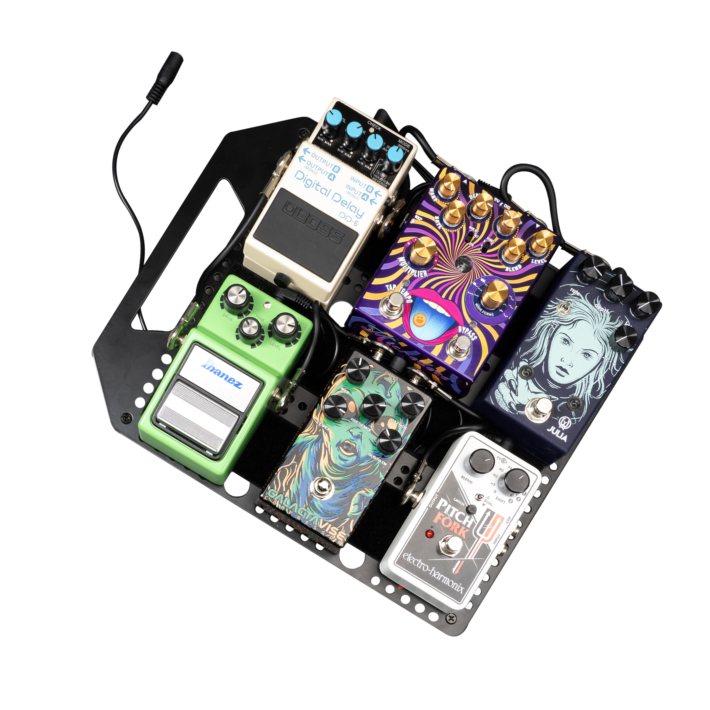 Metal pedalboard design to fit in most Gator Case