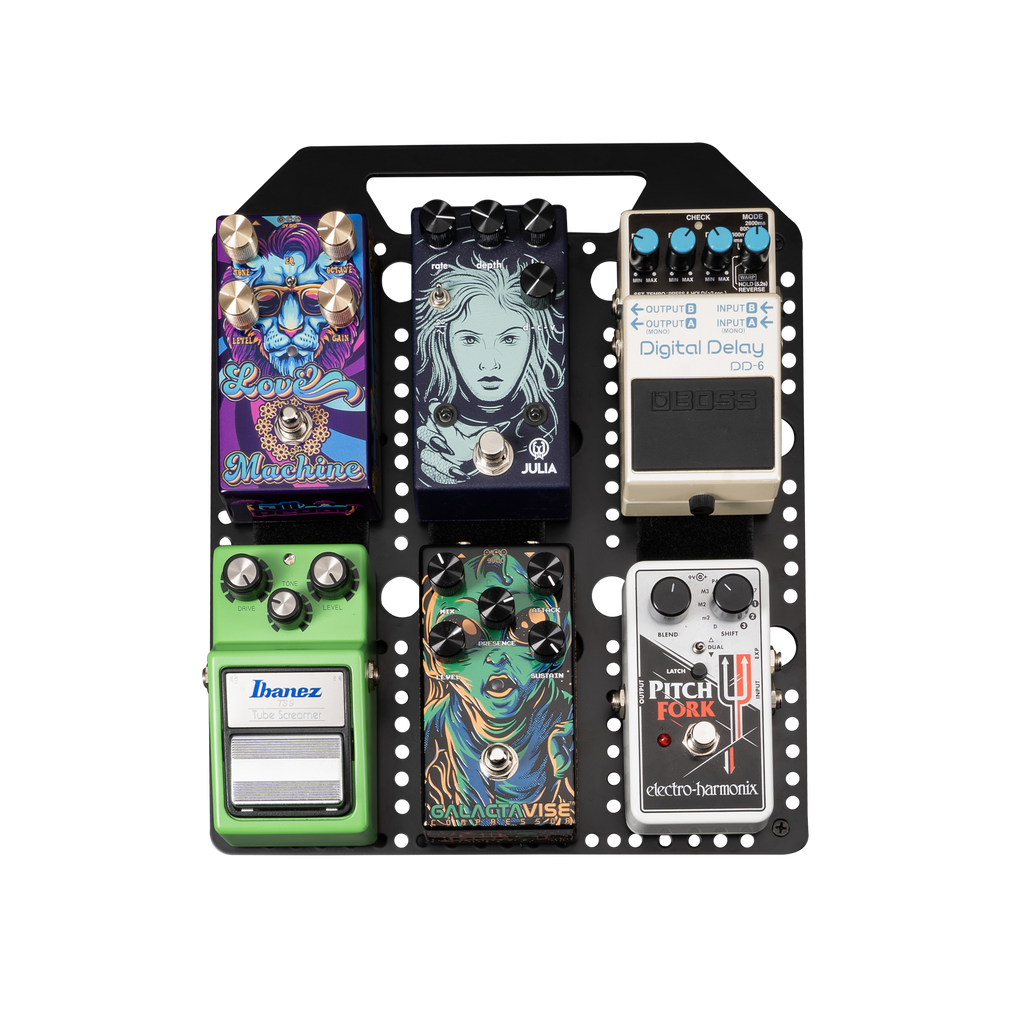 Metal pedalboard design to fit in most Gator Case