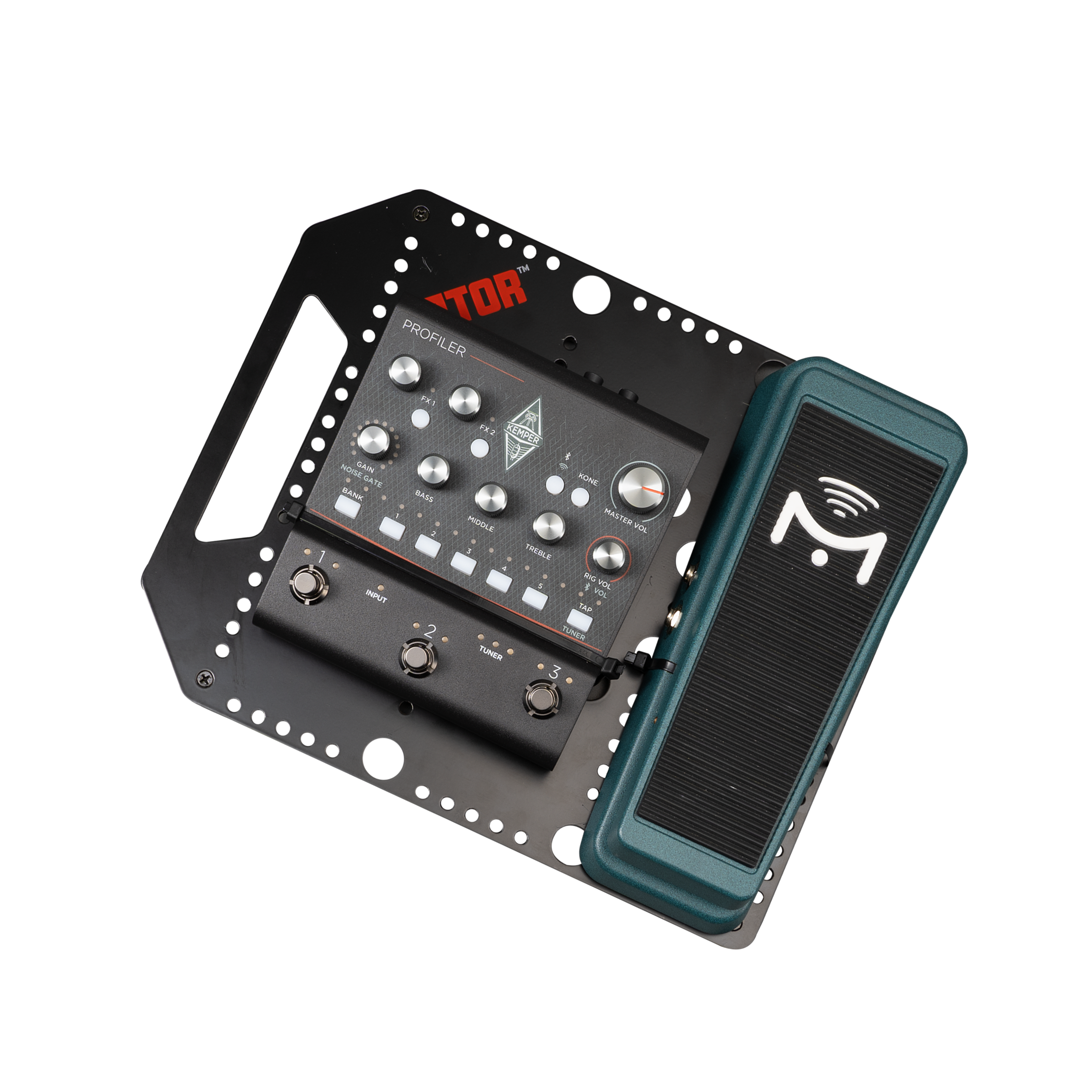 Metal pedalboard design to fit in most Gator Case