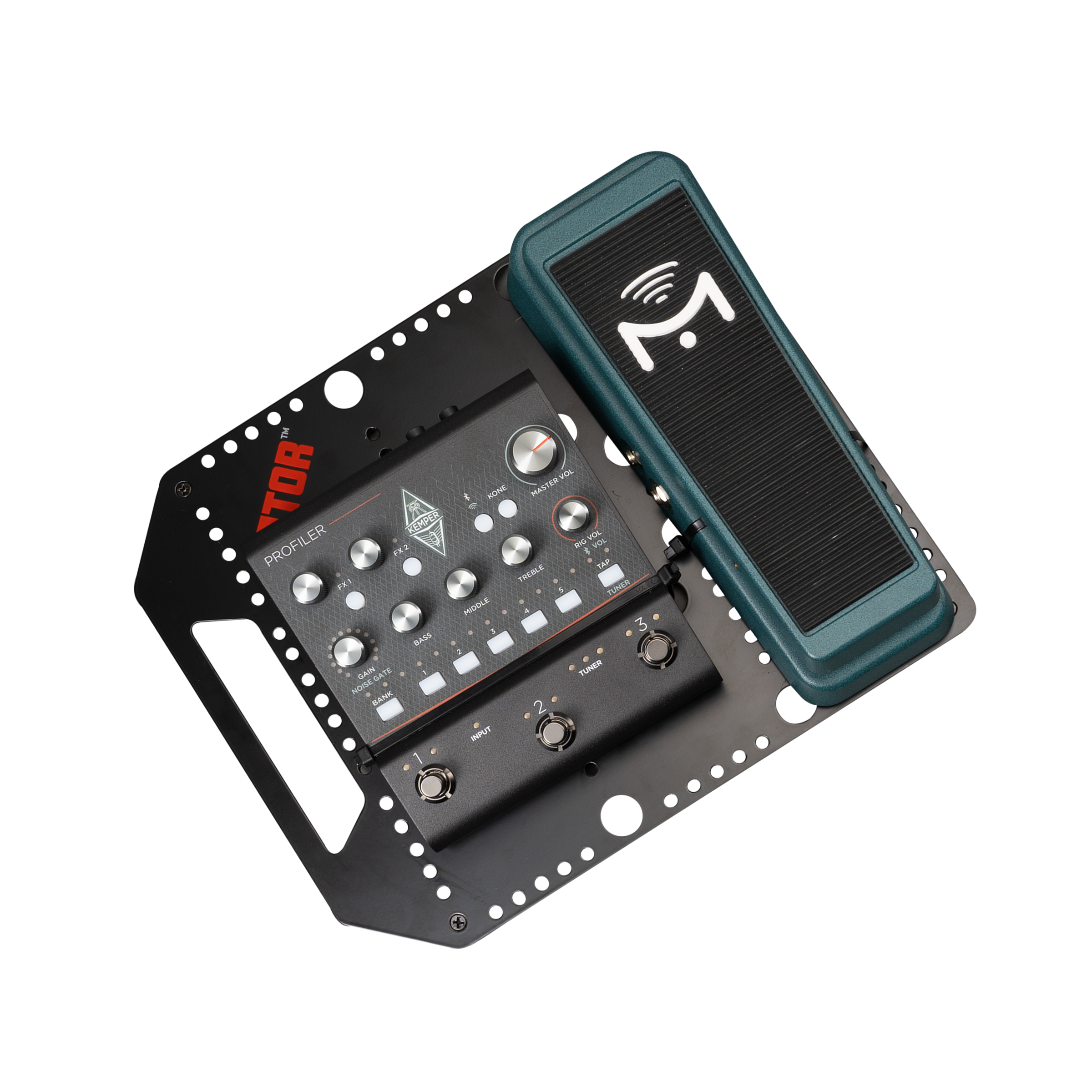 Metal pedalboard design to fit in most Gator Case