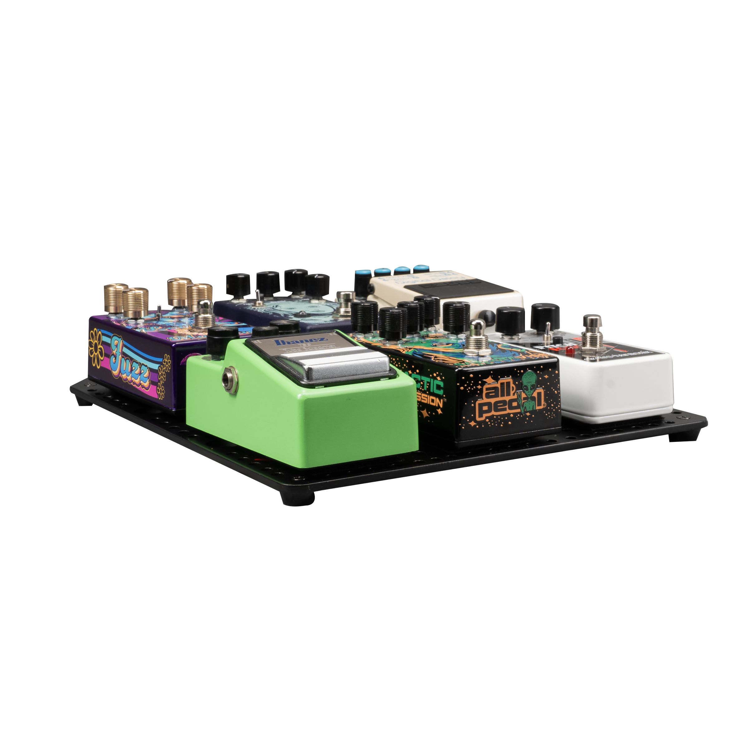 Metal pedalboard design to fit in most Gator Case