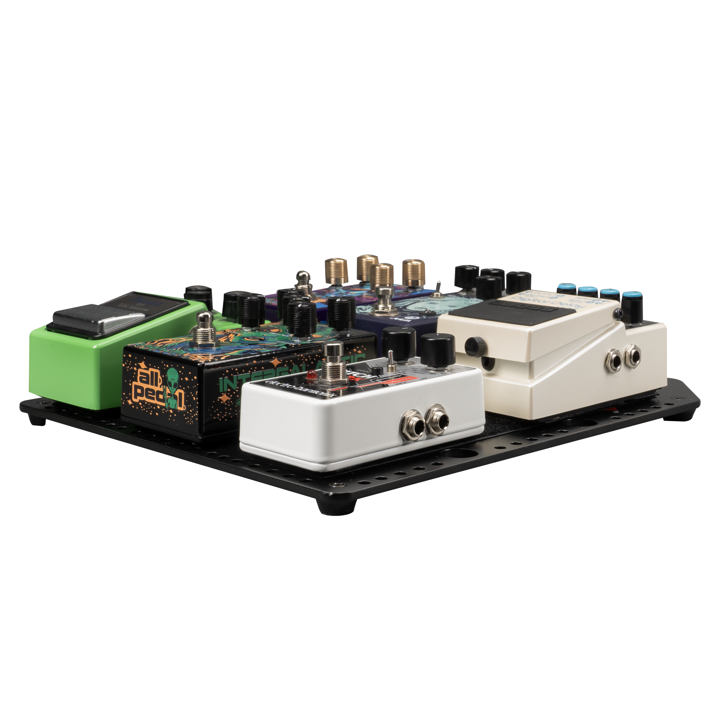 Metal pedalboard design to fit in most Gator Case