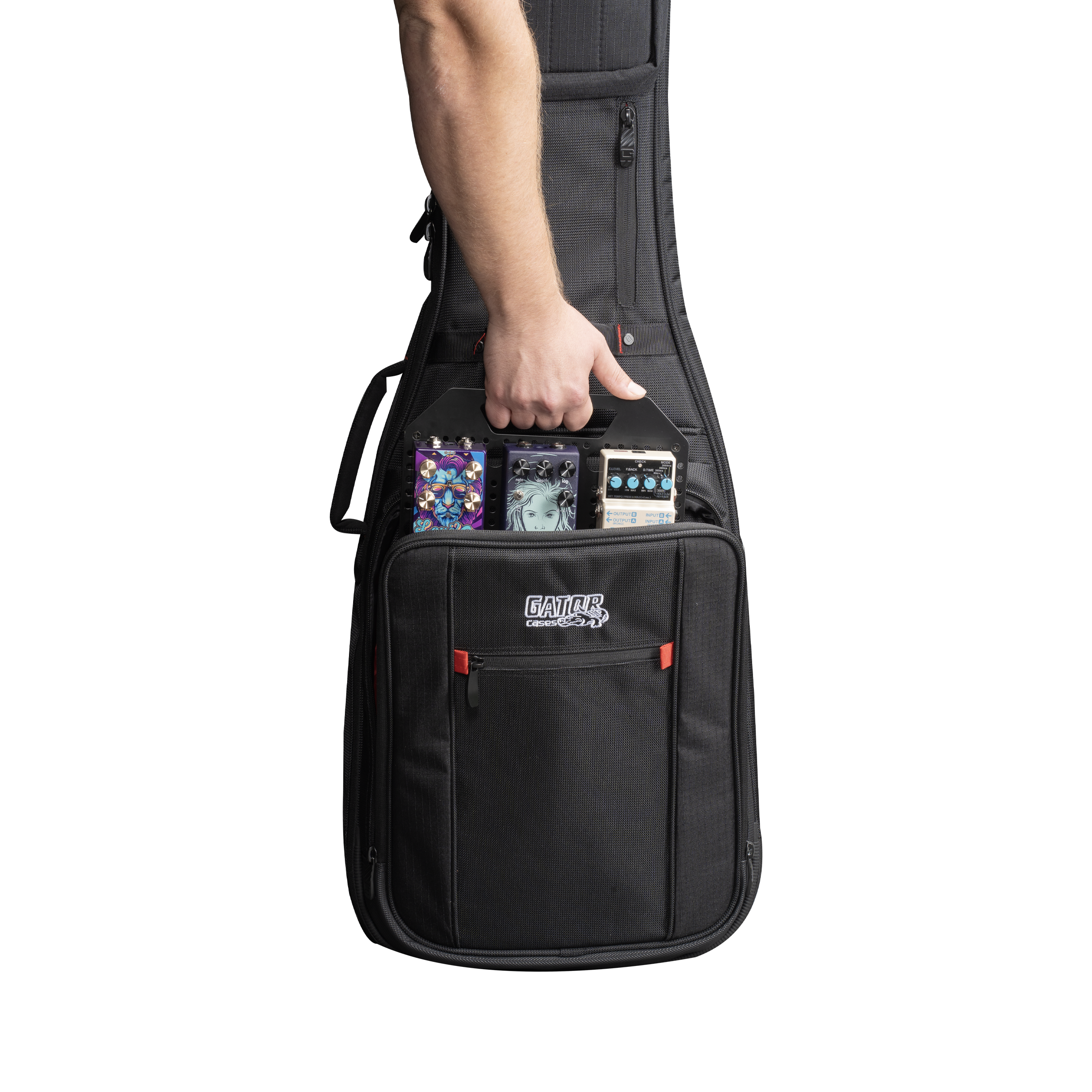 Metal pedalboard design to fit in most Gator Case