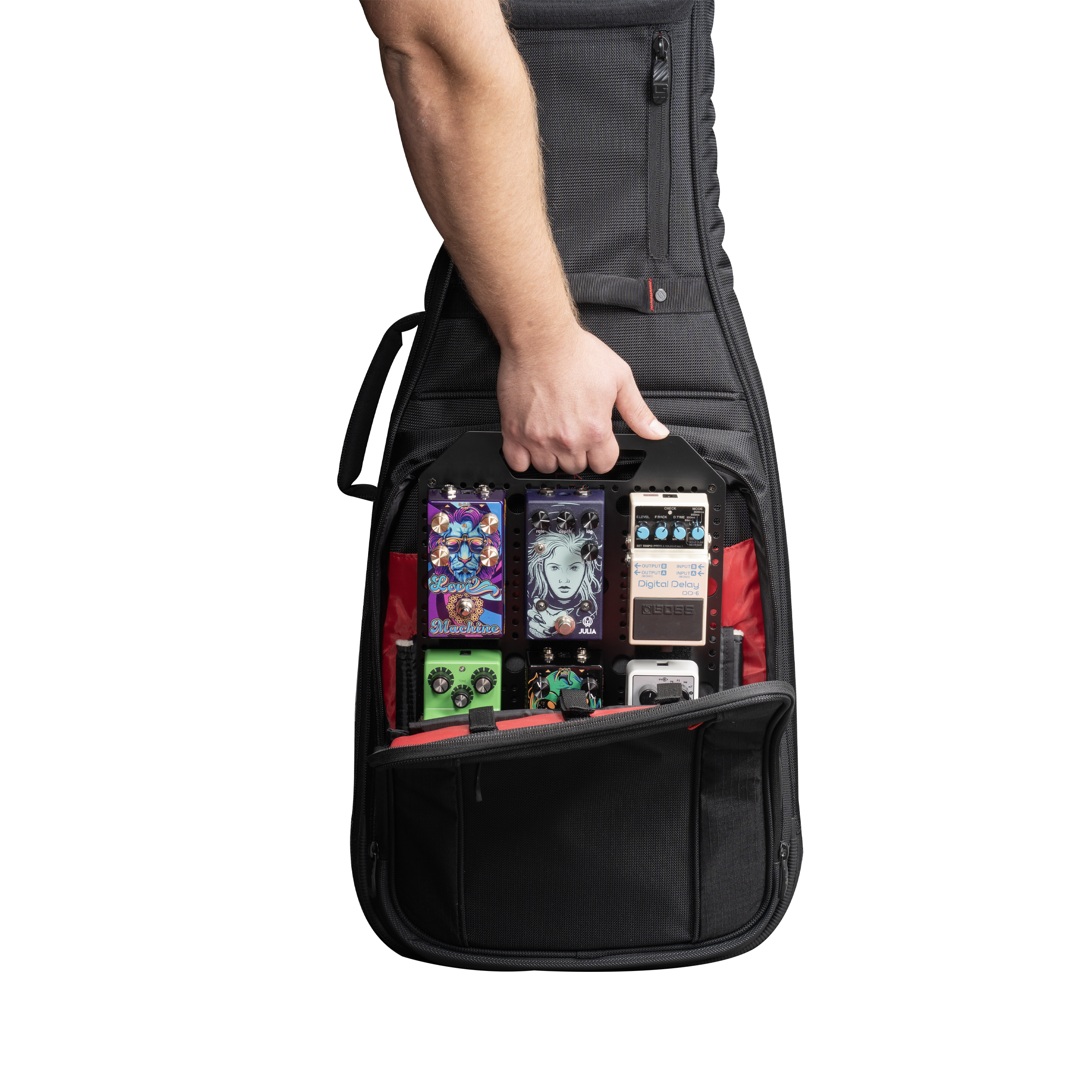 Metal pedalboard design to fit in most Gator Case