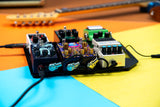 Metal pedalboard design to fit in most Gator Case