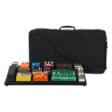 Black Aluminum Pedal Board; XL w/ Carry Bag