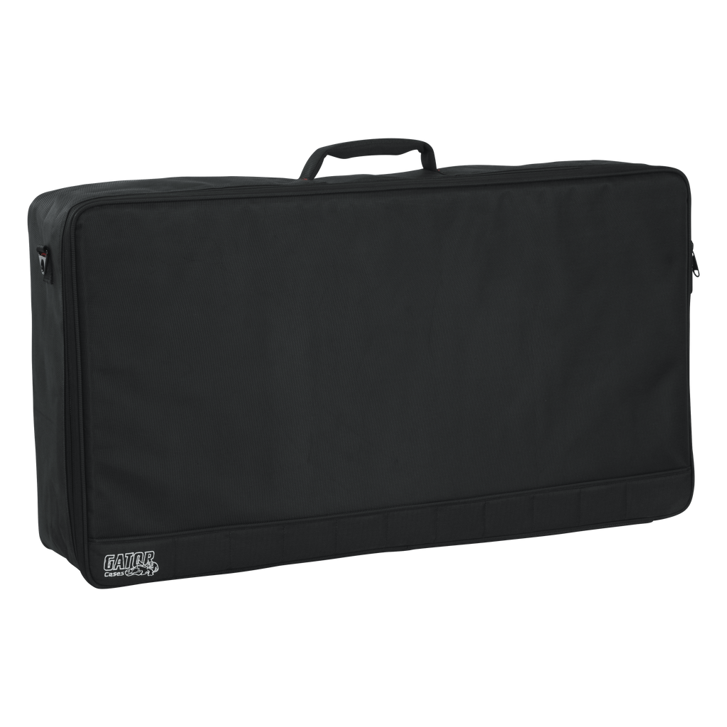Black Aluminum Pedal Board; XL w/ Carry Bag