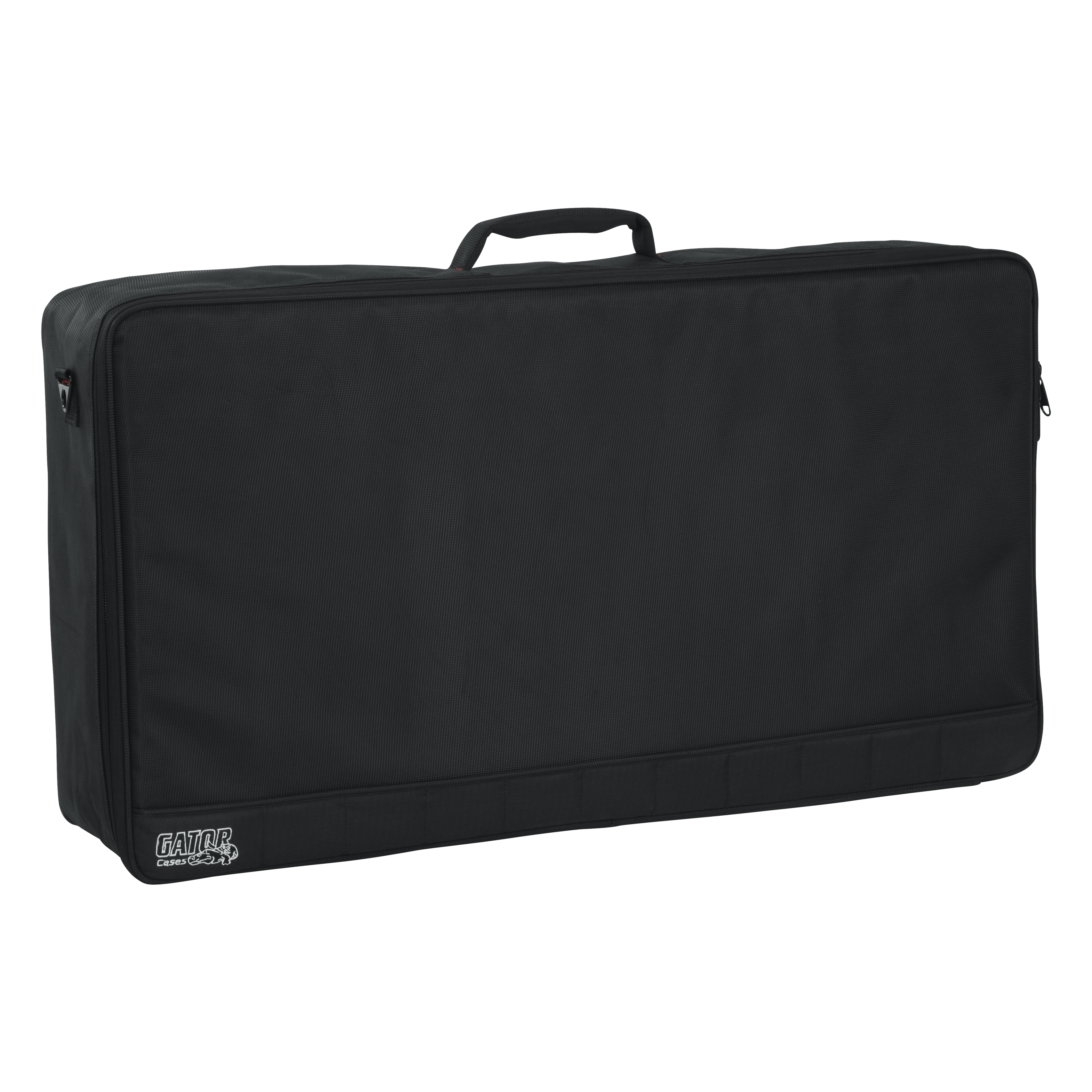 Black Aluminum Pedal Board; XL w/ Carry Bag