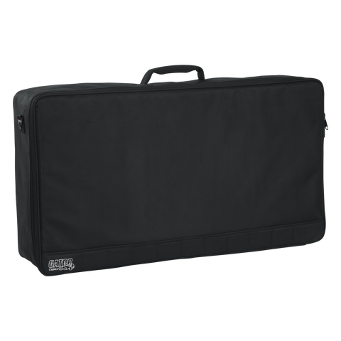 Black Aluminum Pedal Board; XL w/ Carry Bag