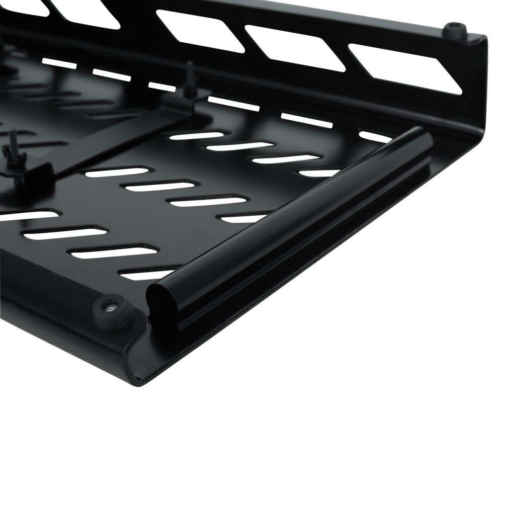 Black Aluminum Pedal Board; XL w/ Carry Bag