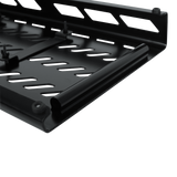Black Aluminum Pedal Board; XL w/ Carry Bag