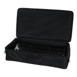 Black Aluminum Pedal Board; XL w/ Carry Bag