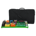 Green Aluminum Pedal Board; XL w/ Carry Bag