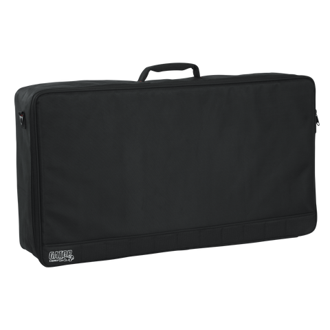 Green Aluminum Pedal Board; XL w/ Carry Bag