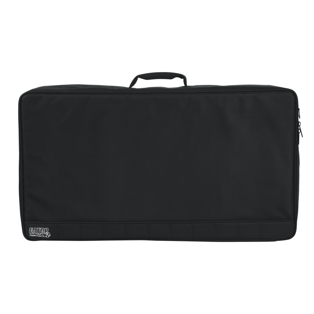 Green Aluminum Pedal Board; XL w/ Carry Bag