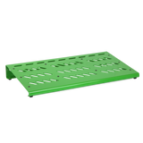 Green Aluminum Pedal Board; XL w/ Carry Bag