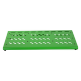 Green Aluminum Pedal Board; XL w/ Carry Bag