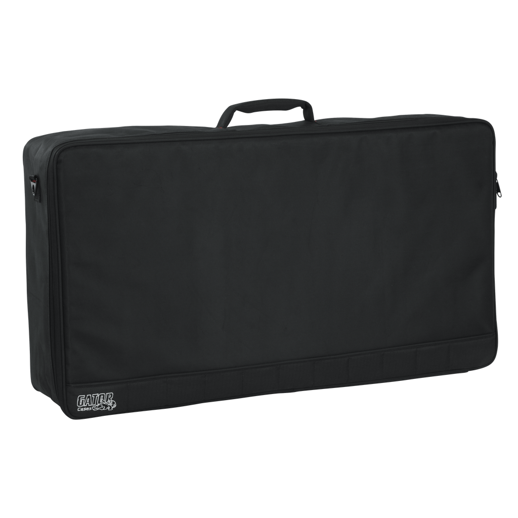 Orange Aluminum Pedal Board; XL w/ Carry Bag